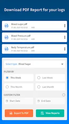 MySugar Track Blood Sugar android App screenshot 1